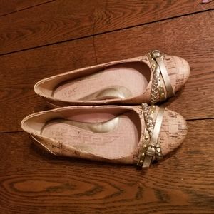 B.O.C. Cork style Ballet flats 8.5